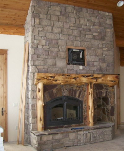 cultured stone fireplace medford oregon