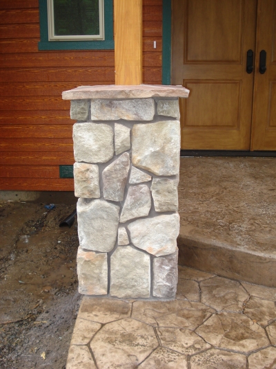 stone pillars medford or, cultured stone contractor medford or